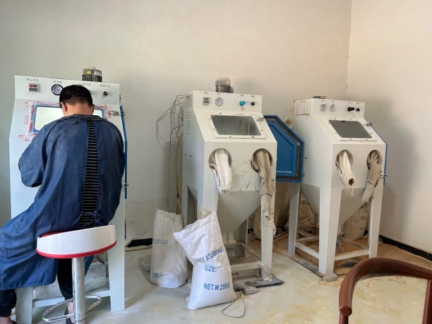 喷砂打底，文玩核桃.金刚喷砂打底清理果肉残留