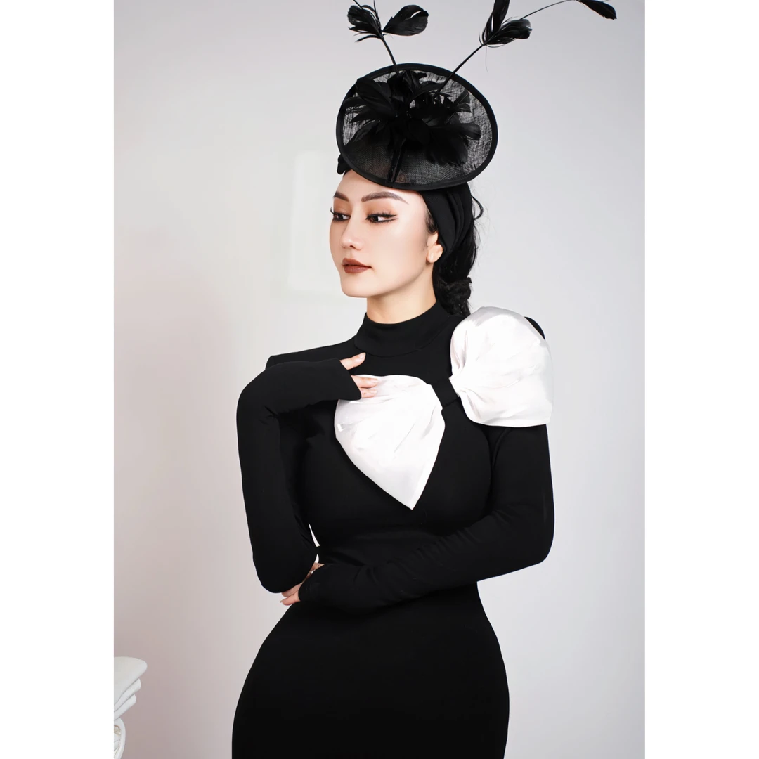 【星姐推荐】星原创高级定制「蝶意莺情」设计师款小众轻奢名媛连衣