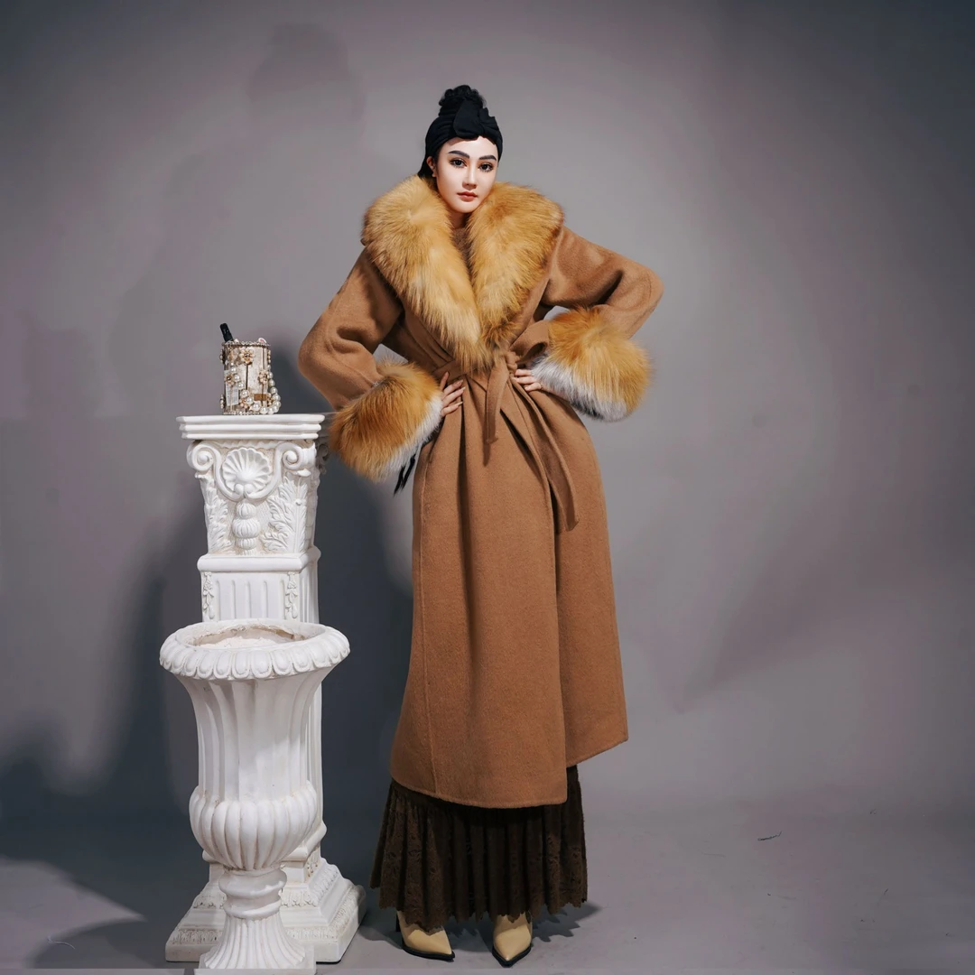 【星姐推荐】星原创高级定制【卡布奇洛】设计师款冬季轻奢名媛外套