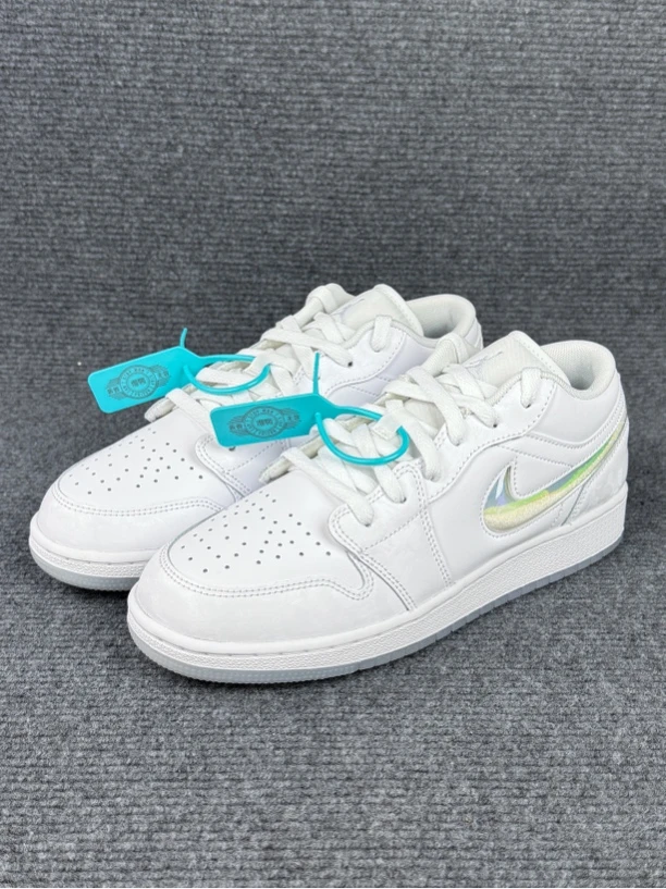 全新带原盒/40码/AJ1 Low 白色 沙漏