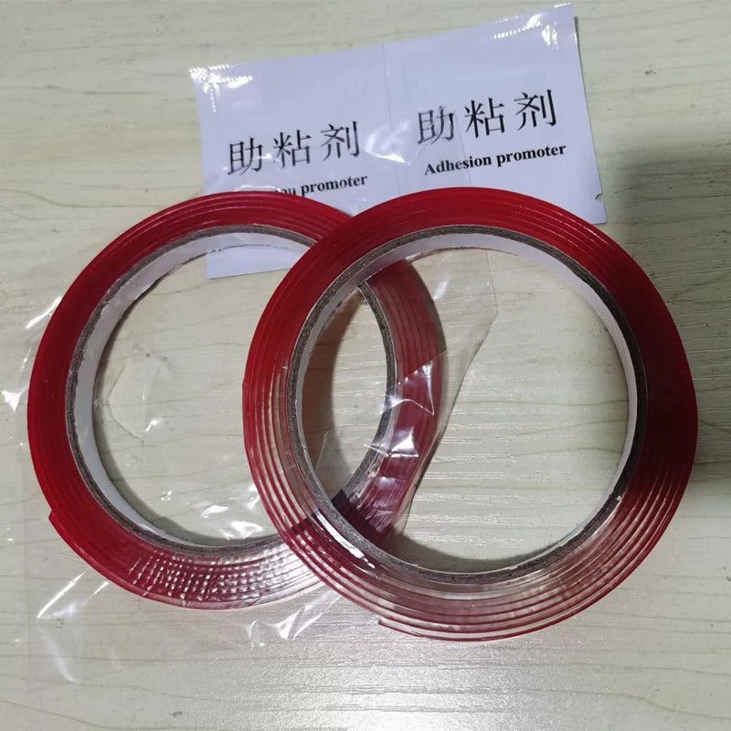 双面胶带胶条加厚2mm双面胶助粘剂粘贴汽车专用胶条透明胶