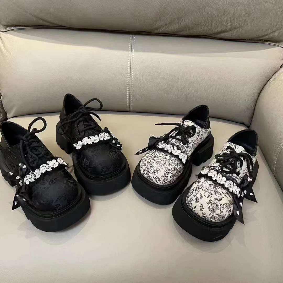 小小苏【XDXG39】新款玛丽珍乐福鞋百搭小众时尚运动韩版单鞋