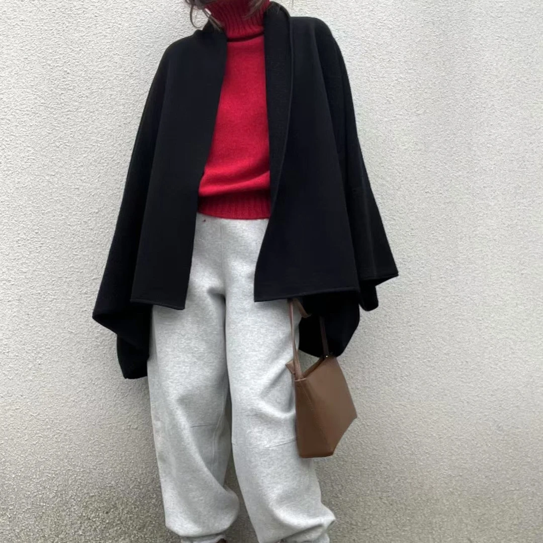 【竹外】超级斗篷外套女神必备