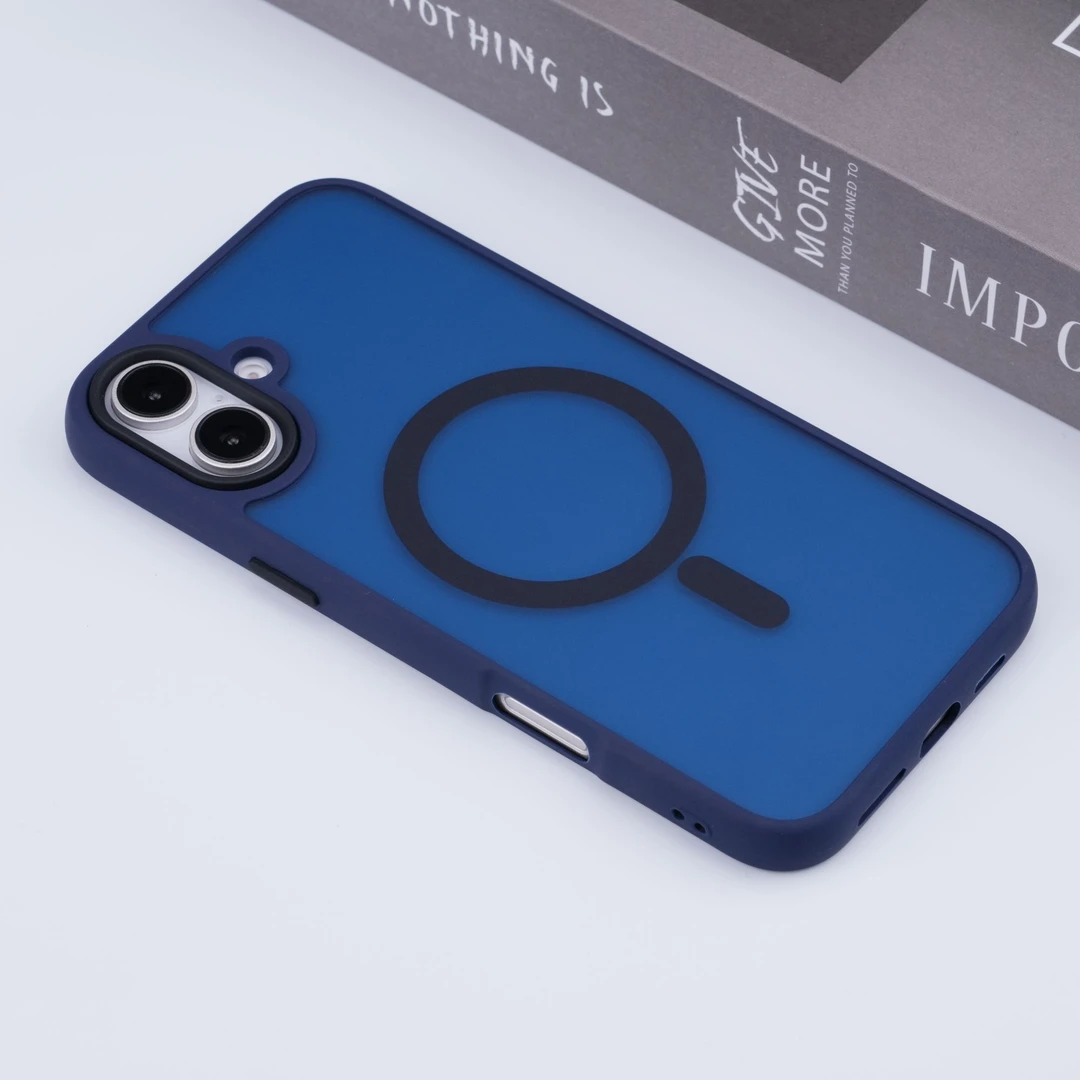 苹果16手机壳15promax磁吸无线充电14pro磨砂肤感13/12防摔保护套