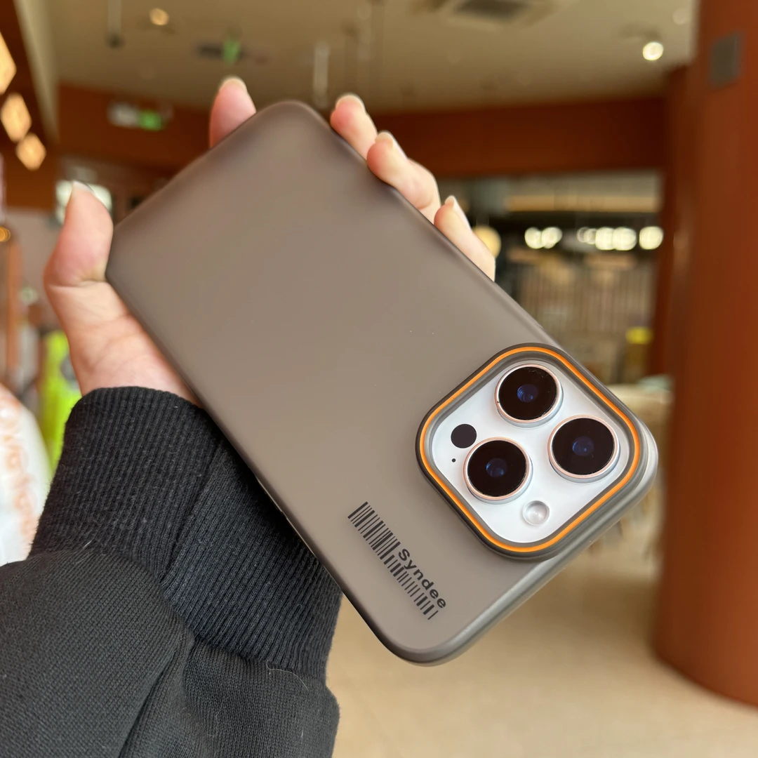 超薄磨砂透明适用苹果16promax手机壳iphone15/14全包防摔pc硬壳