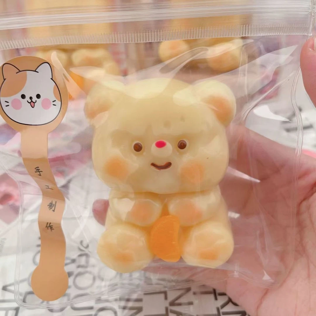 新客立减10元超软烂泥感水晶猫爪捏捏网红爆款芋泥蛋糕捏捏乐玩具