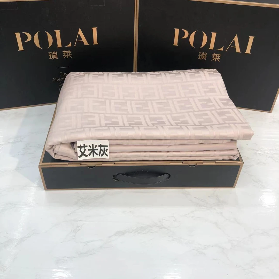 天丝色织提花四件套 奢华夏季清凉透气丝滑莱赛尔纤维床上用品