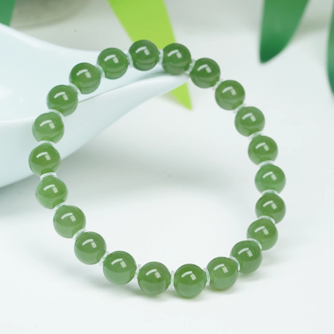 【小北好物】和田玉单圈手串约7.5mm+【多样性发一件】2QH55X117