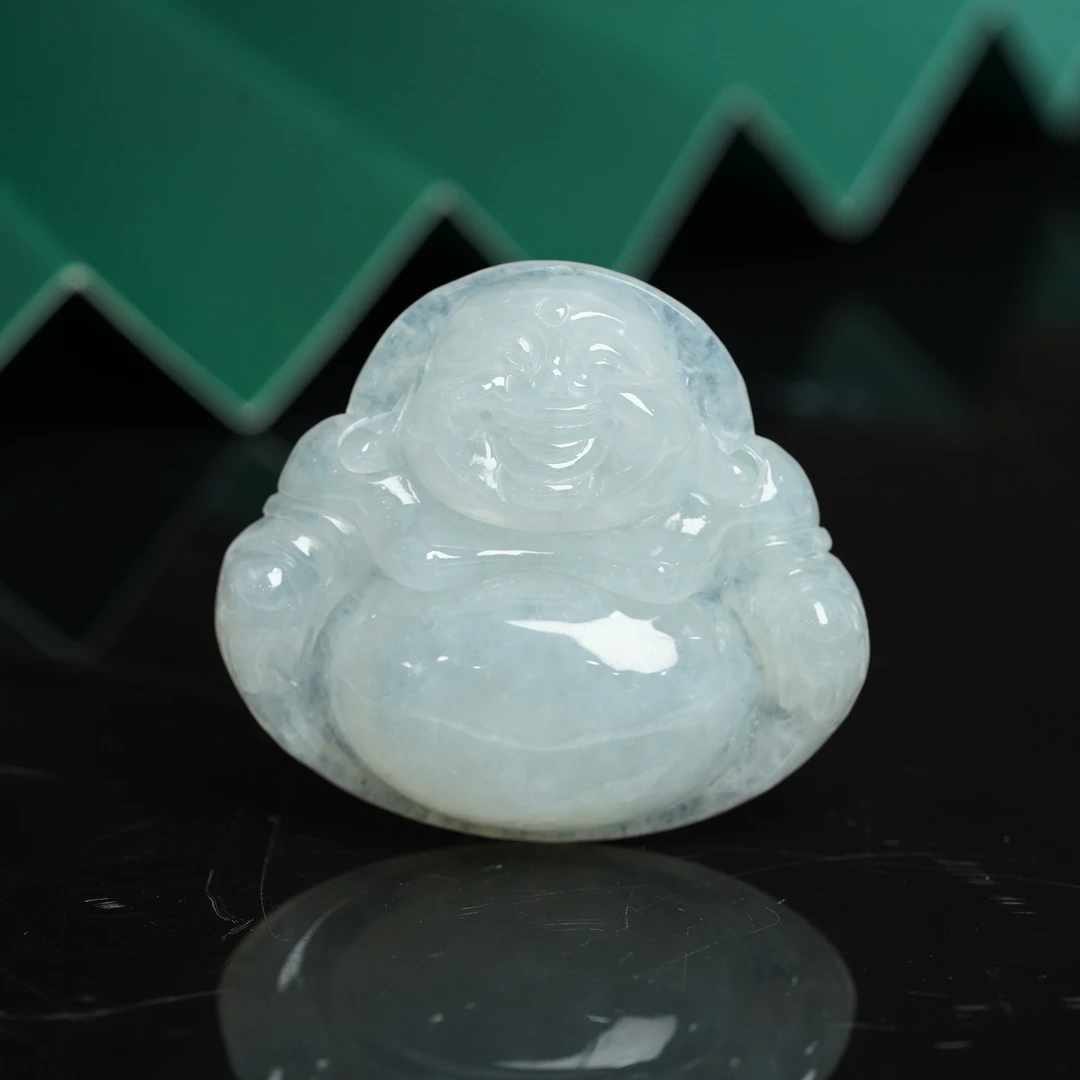 【小北好物】翡翠吊坠5-17QH19X315【多样性发一件】约30*35mm带绳子