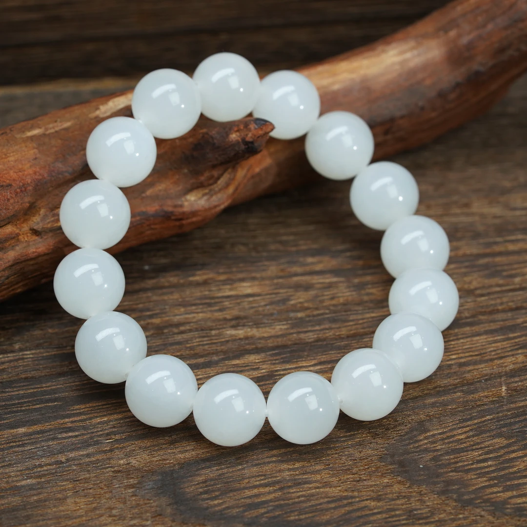 【小北好物】和田玉单圈手串约12mm【多样性发一件】QH65X91