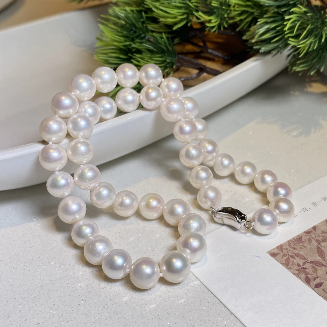 【小北珠宝】淡水珍珠项链28-17J07X26【多样性发一件】尺寸约9-10mm