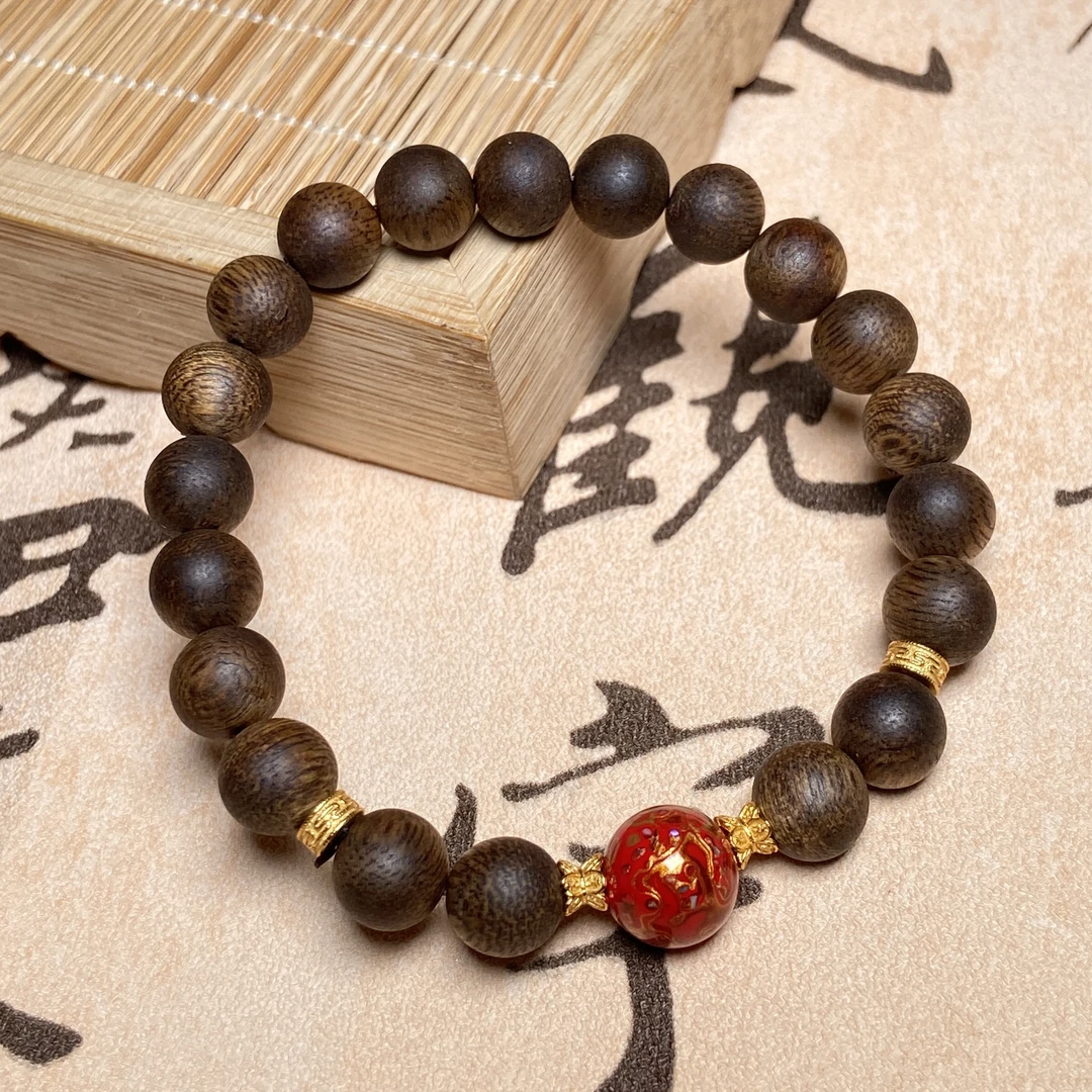 沉香【小北严选】沉香DIY手串-25H78X88【多样性发一件】约8.5mm+