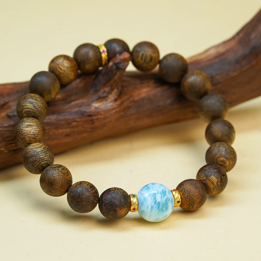 【小北严选】沉香DIY手串3-17H81X181【多样性发一件】约9.5mm+