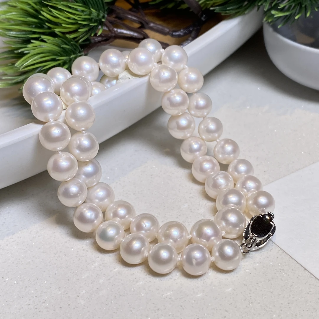 【小北珠宝】淡水珍珠项链26-17J11X8【多样性发一件】约8mm+