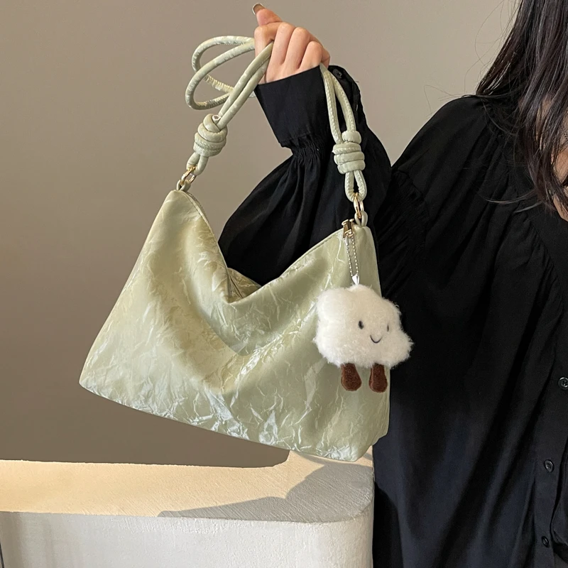 百搭时尚休闲大容量包包女2024新款夏季洋气通勤单肩包小众斜挎包