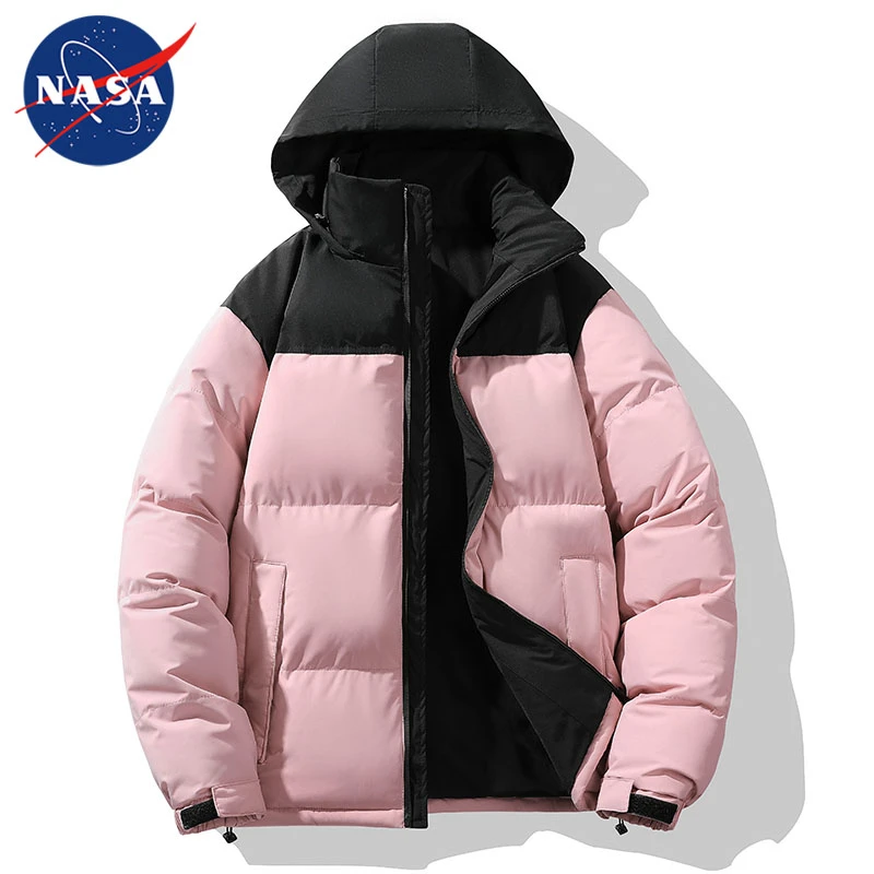 NASA联名男士棉服男款冬季加厚男生棉衣冬装外套情侣短款棉袄子潮