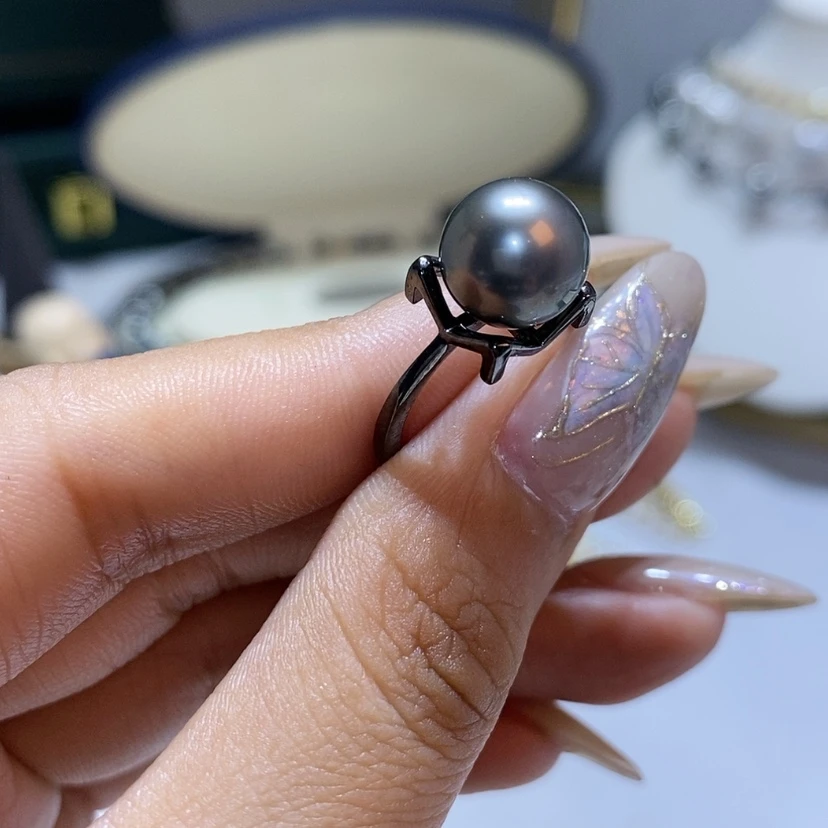 【闪购商品】海水珍珠戒指银S925镶嵌