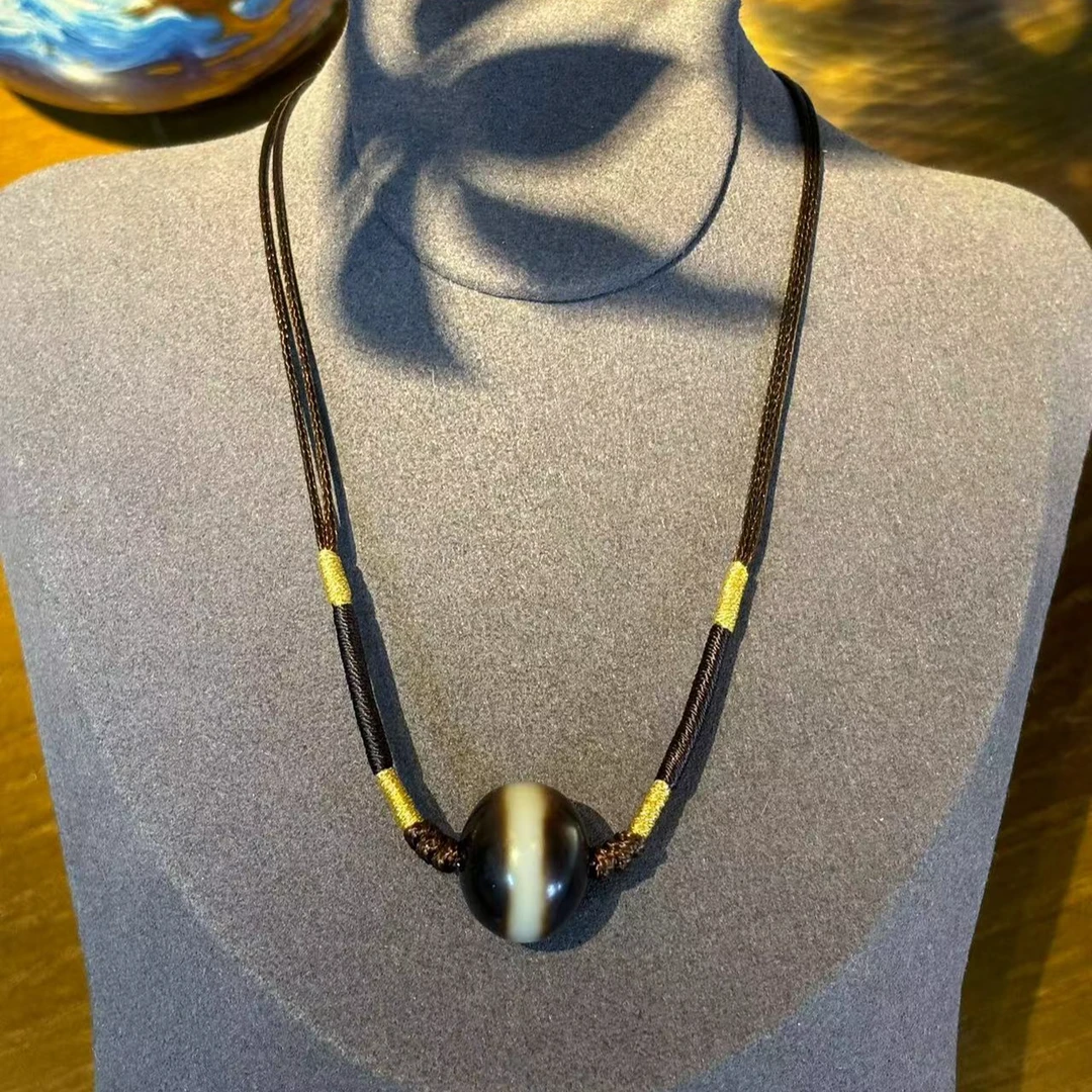 壹加小羊|17mm药师天珠锁骨链