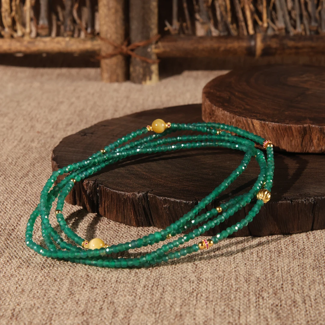 壹加|玛瑙绿色万能链