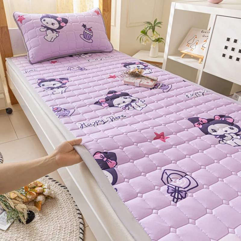 新款A类原棉大豆夹棉床护垫加厚学生宿舍上下铺床褥垫床单软垫子