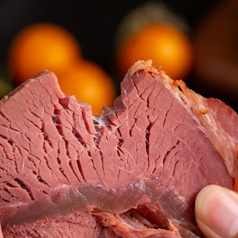 河南五香黄牛【牛碎肉】牛筋牛羊肉生鲜直播套餐牛筋头厂家直销批发