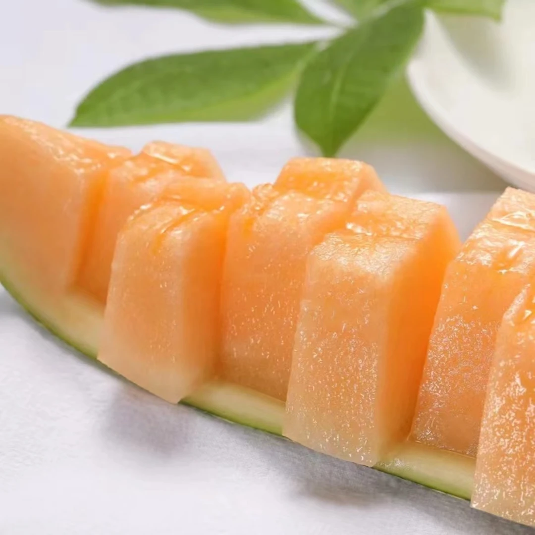 【凌聚果业】新疆蜜瓜单果4.5-6斤1个装纯甜新鲜水果肉质细腻顺丰