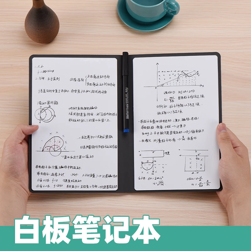 白板笔记本桌面小白板A5可擦写易擦写记事板备忘录学生草稿纸A
