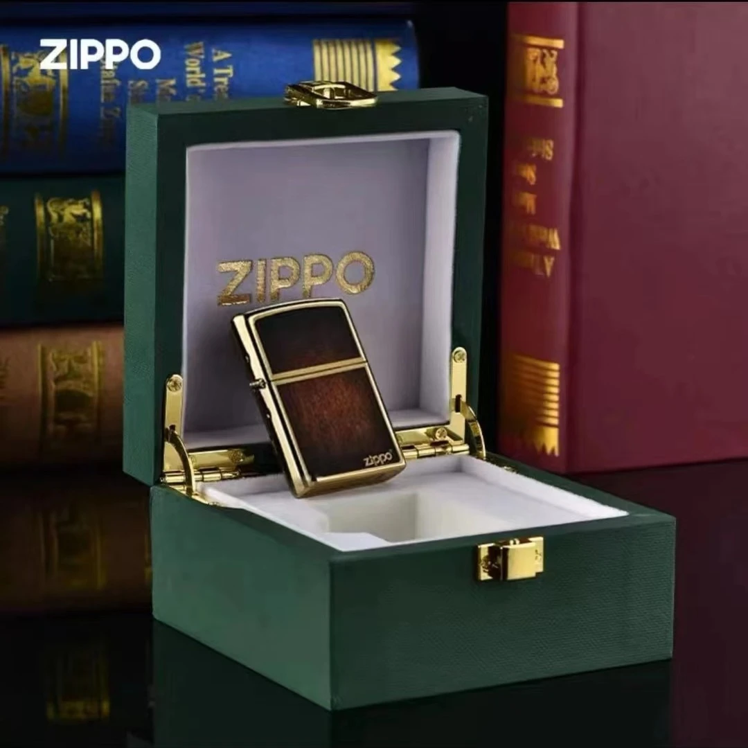 ZIPPO打火机DIY珐琅起源木纹男士送礼防风打火机创意经典个性