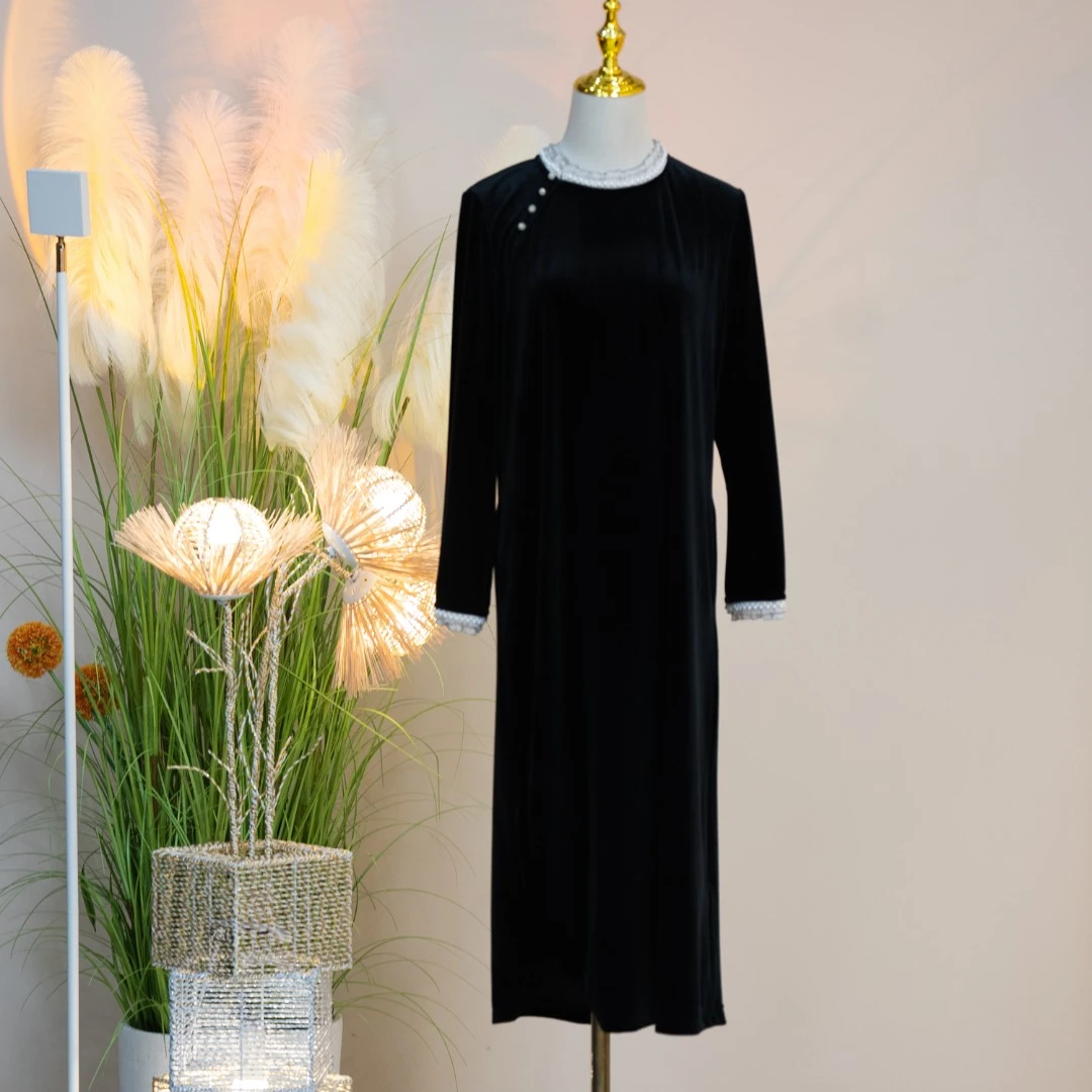 【妍格精选】高定气质连衣裙  2311003