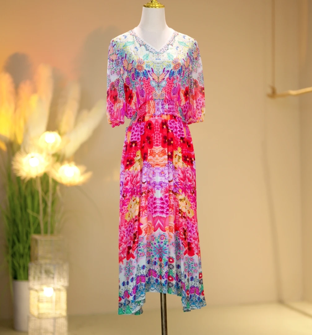 高定时尚气质连衣裙yy gp032