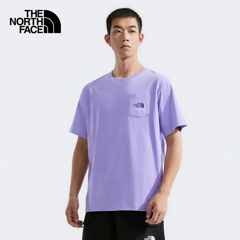 北面短袖T恤情侣款山夏圆领印花透气户外夏季TheNorthFace|88G4