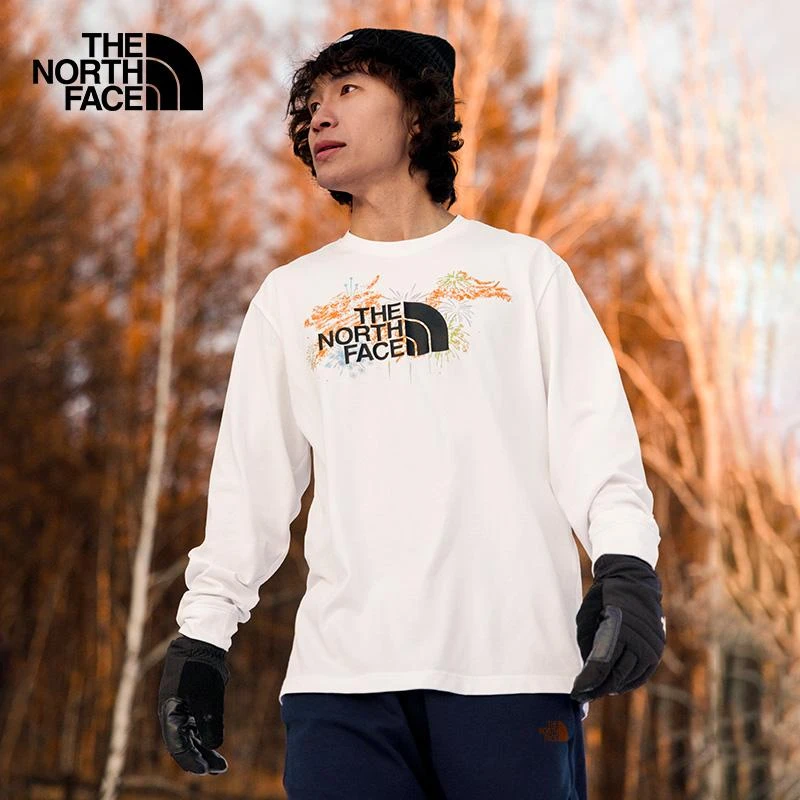 北面长袖T恤新年款情侣款户外舒适透气春新款TheNorthFace|89U3