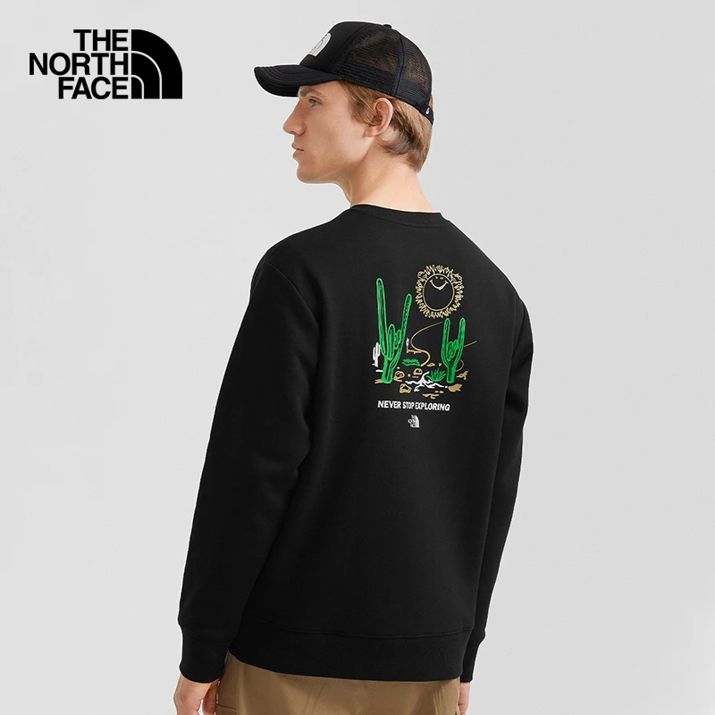 TheNorthFace北面针织卫衣情侣款户外休闲舒适保暖秋季上新|83OY