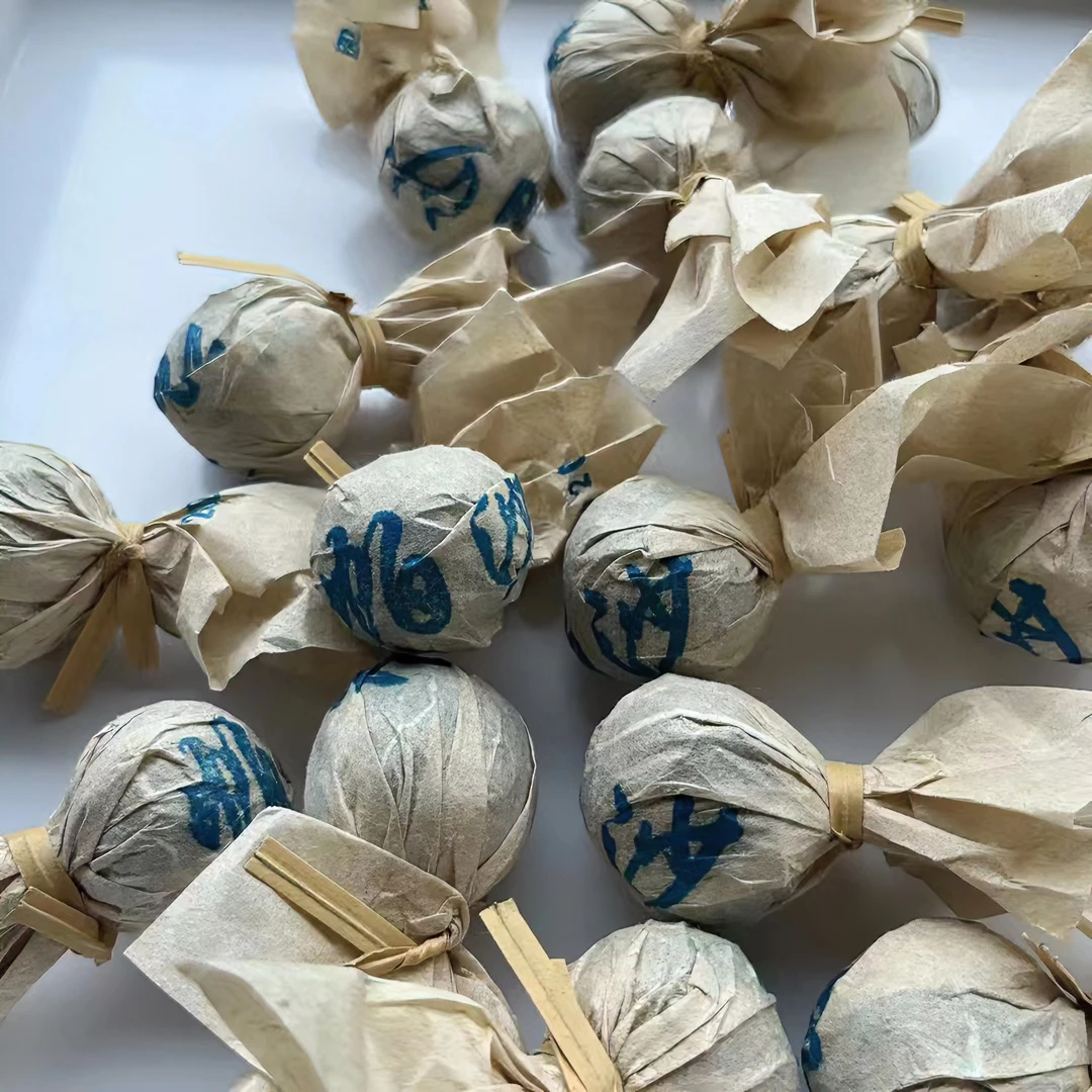 2023年帕沙古树龙珠 8g/颗 普洱茶 生茶