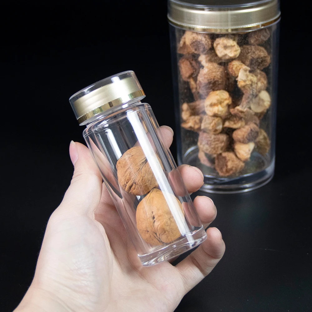 高档小空瓶亚克力药瓶空瓶迷你密封瓶玻璃瓶密封罐