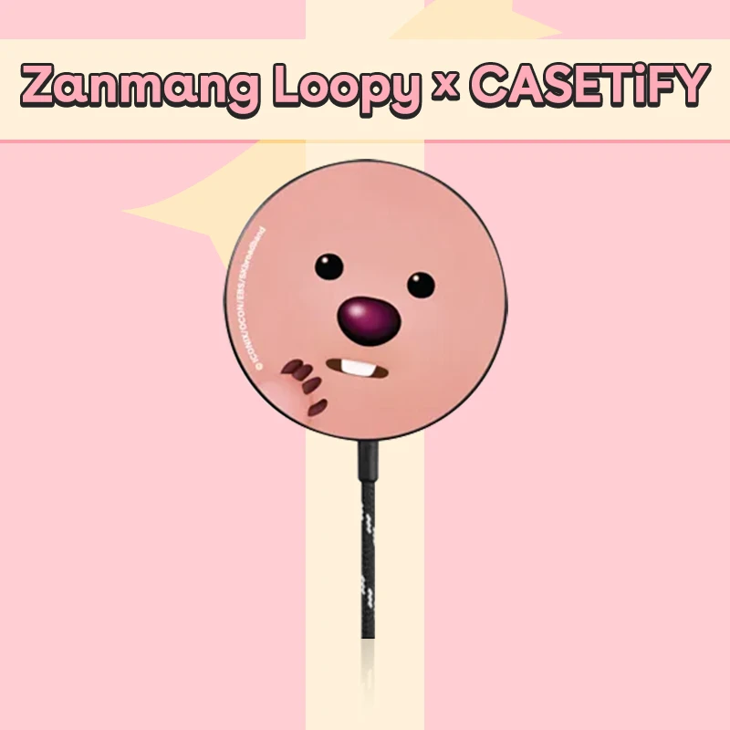 Zanmang Loopy x CASETiFY联名 无线磁吸充电器