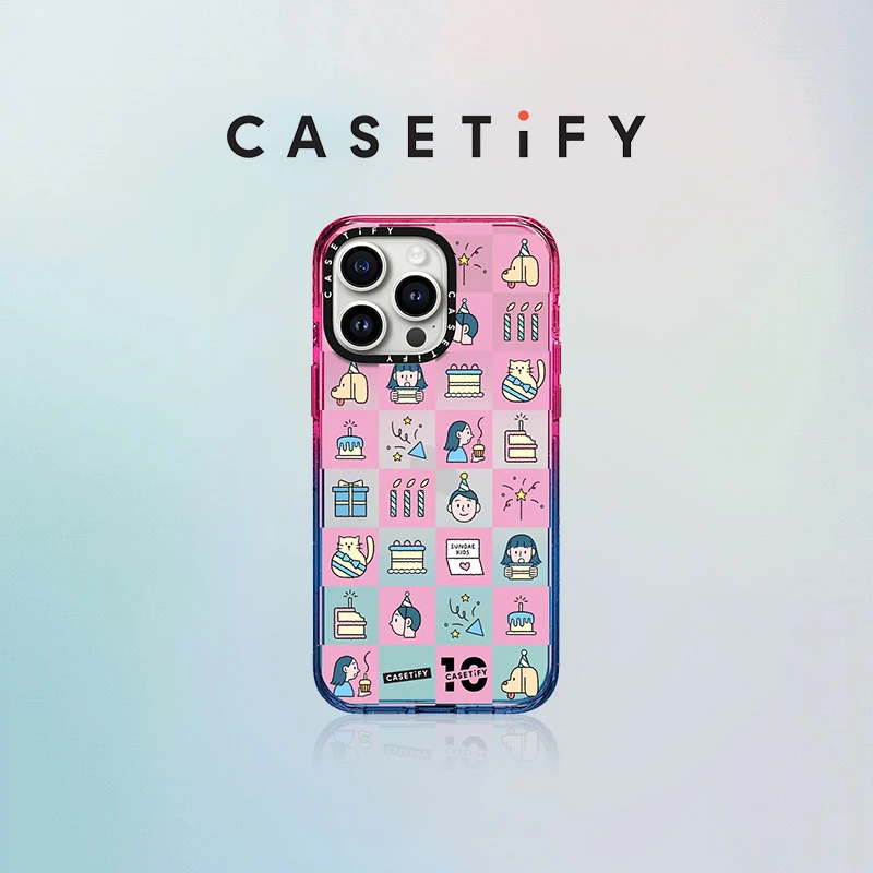 CASETiFY 生日棋盘iPhone15/14 ProMax/pro/plus 手机壳