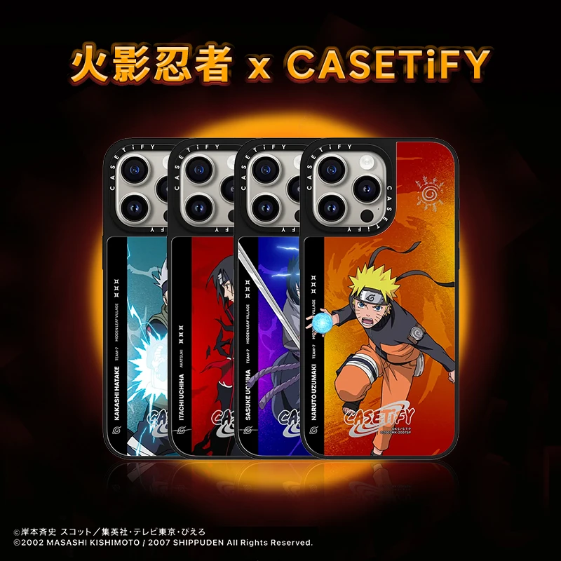 CASETiFY x Naruto 火影忍者联名 iPhone15/14Plus/Pro/Max手机壳