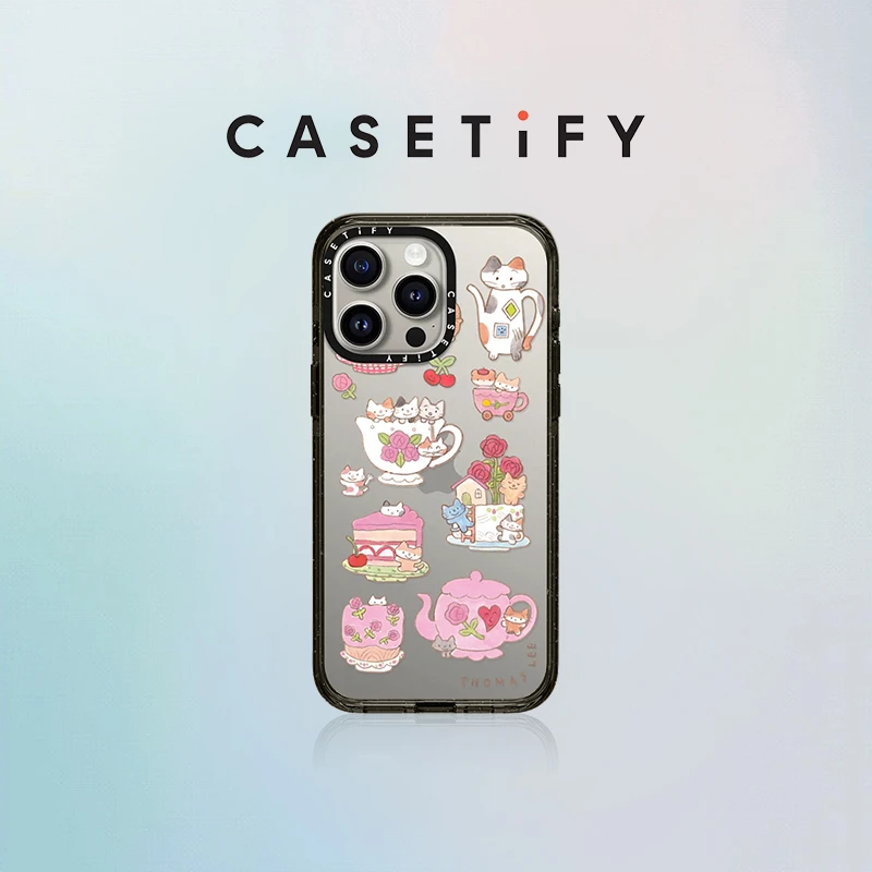 CASETiFY 玫瑰茶时间 iPhone15/14/Plus/Pro/Max手机壳