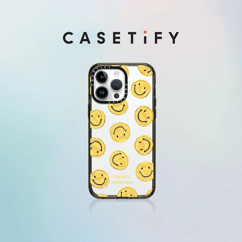 【娘娘专属】CASETiFY 要开心 iPhone15/14/13/Pro/Max防摔手机壳