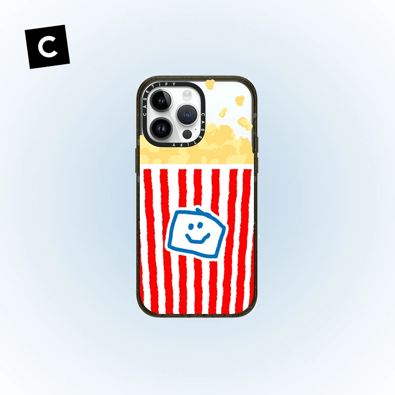 【达人】CASETiFY 柿子椒熊 爆米花盒 iPhone16/15手机壳