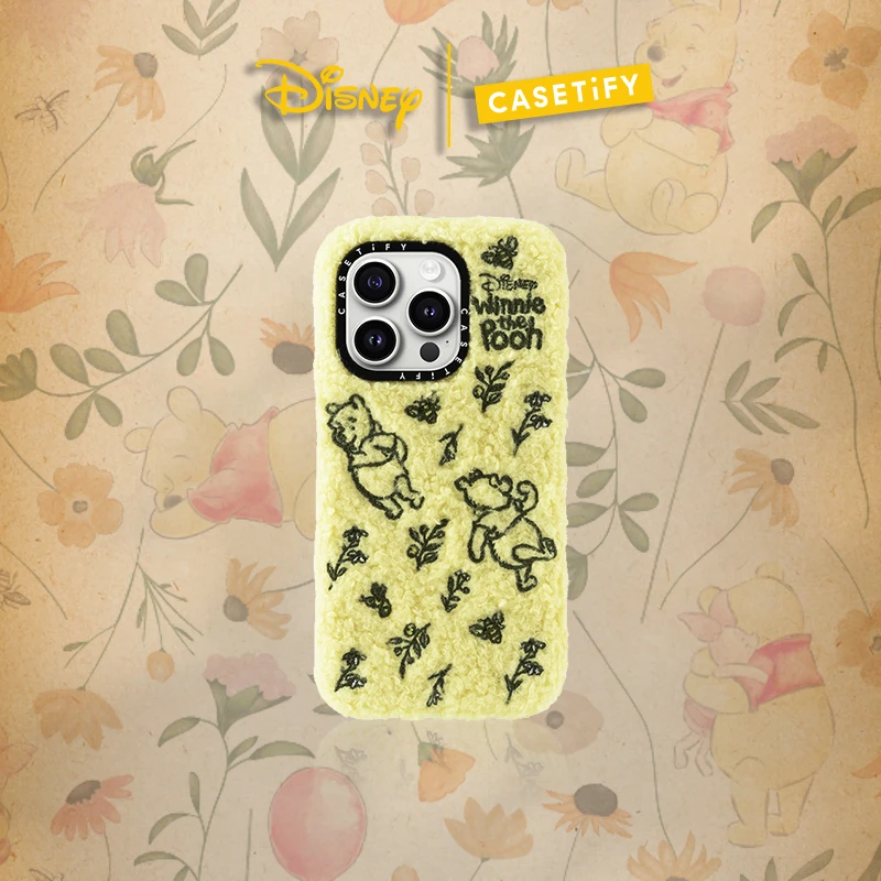 小熊维尼 | CASETiFY 毛绒手机壳 适用iPhone15/14手机壳