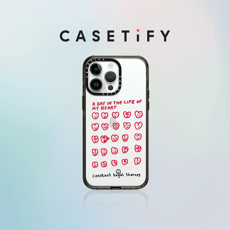 CASETiFY 每日心情适用iPhone15/14/Pro/Max手机壳防摔创意情侣