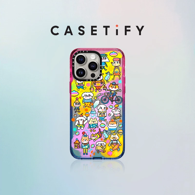 CASETiFY 狗狗游园会 iPhone15/14/Plus/Pro/Max手机壳