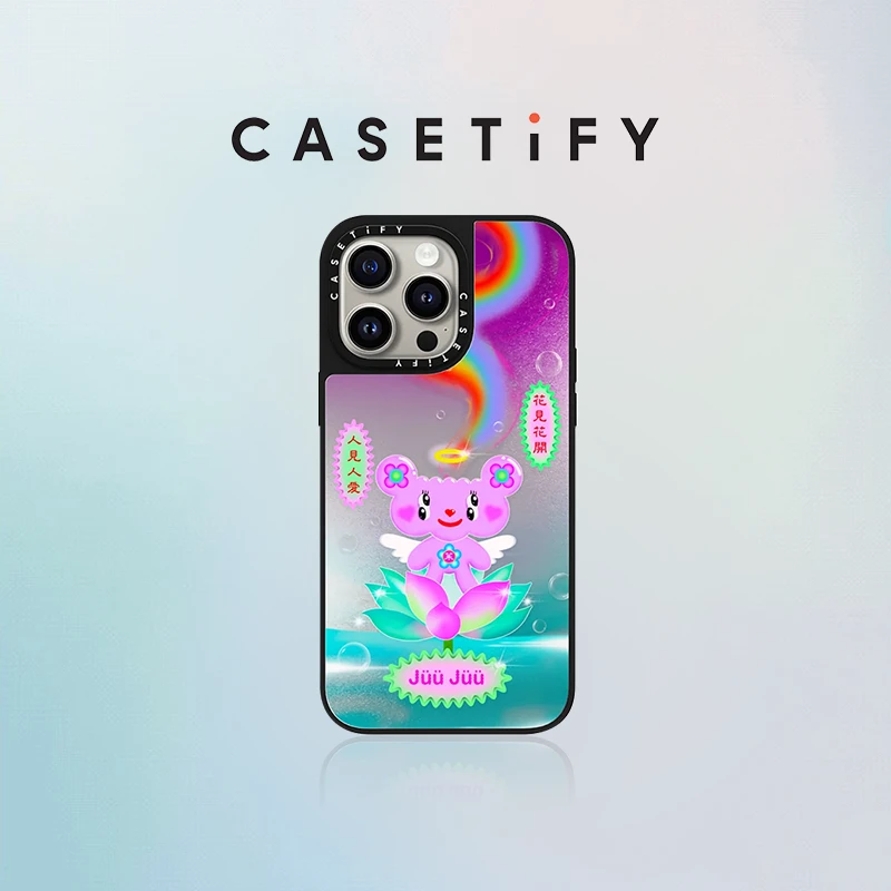 【达人】CASETiFY 极乐世界iPhone15/14/Pro/Max 防摔镜面手机壳