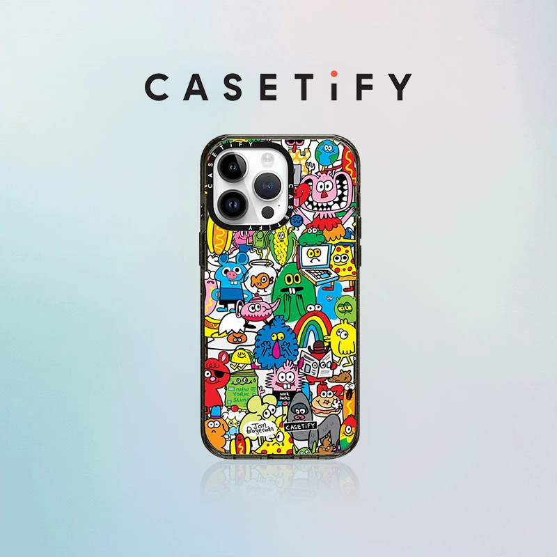 【达人】CASETiFY 伙伴Fun Friends适用iPhone15/14/Pro/Max手机壳