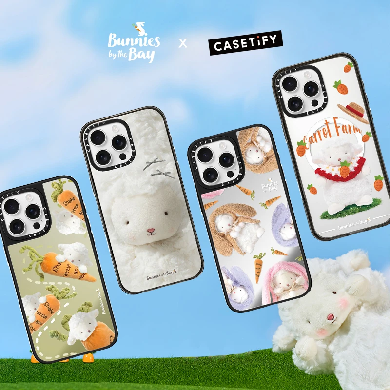 海湾兔 x CASETiFY联名 系列合集 小羊 适用iPhone16/15手机壳
