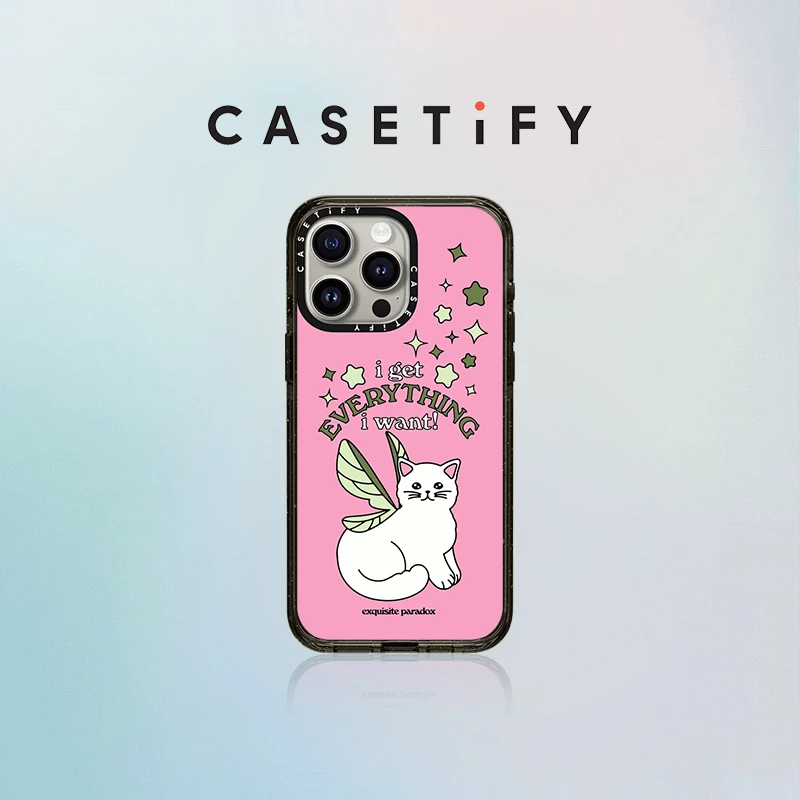 CASETiFY 仙子猫 适用于iPhone15/14/Pro/Max系列手机壳