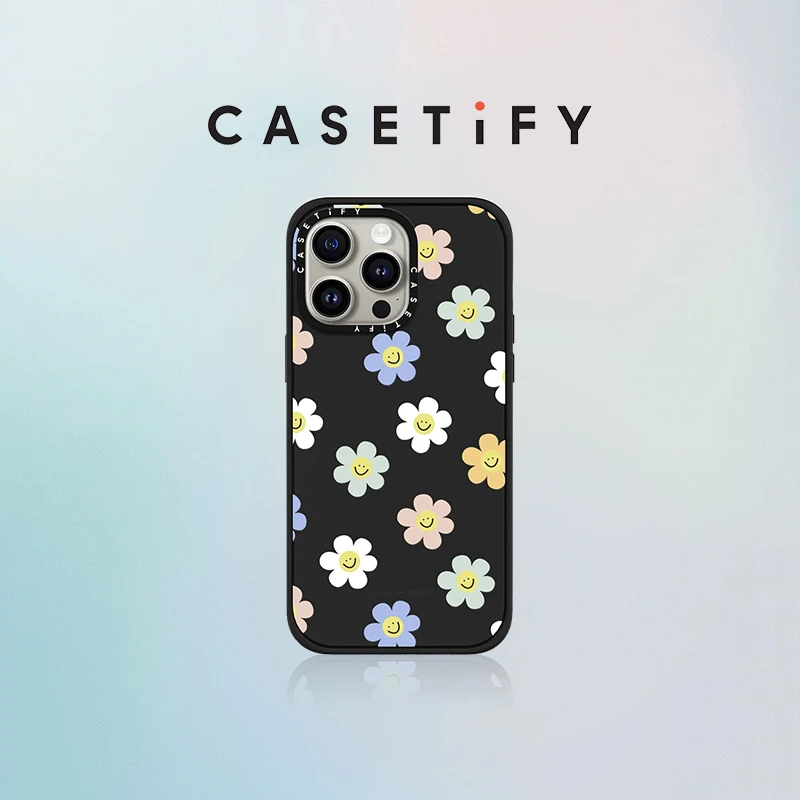 【达人】CASETiFY 快乐小雏菊iPhone15/14/Plus/Pro/Max手机壳