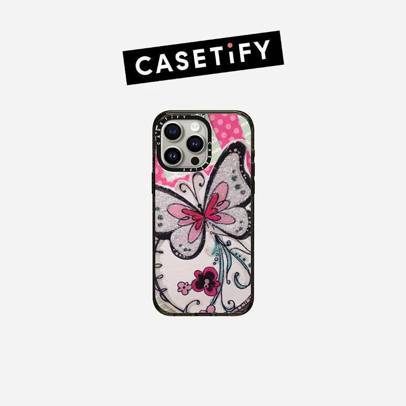 【张醒醒】CASETiFY Butterfly蝴蝶 用于iPhone15/14/Pro/Max手机壳